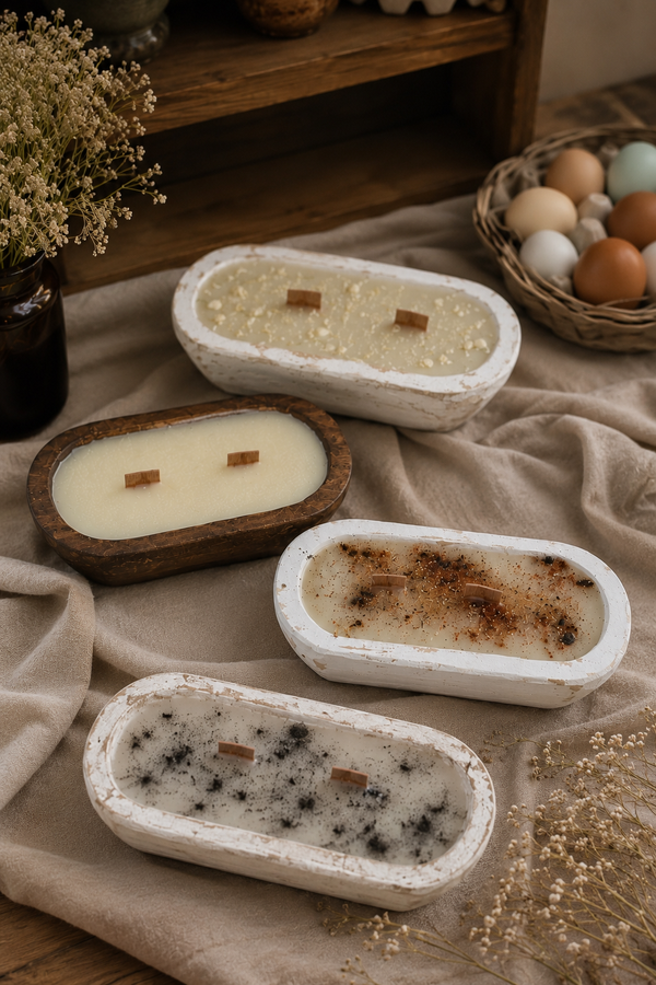 Let it Crackle (Dough Bowl Candles)